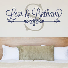 Load image into Gallery viewer, Family Name Wall Decal - Custom Family Name Decal - Family Name Sticker
