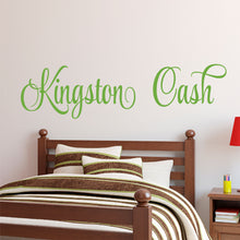 Load image into Gallery viewer, Nursery Wall Decal Name Sticker Name Wall Decal Custom Name Decal