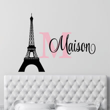 Load image into Gallery viewer, Paris Sticker Name Sticker Paris Name Wall Decal