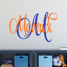 Load image into Gallery viewer, Nursery Wall Decal Name Sticker Name Wall Decal Custom Name Decal