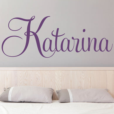 Nursery Wall Decal Name Sticker Name Wall Decal Custom Name Decal