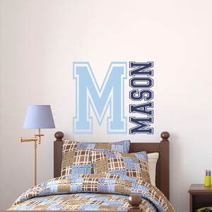 Nursery Wall Decal Name Sticker Name Wall Decal Custom Name Decal