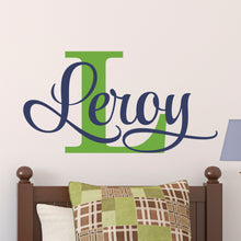 Load image into Gallery viewer, Nursery Wall Decal Name Sticker Name Wall Decal Custom Name Decal