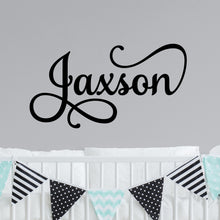 Load image into Gallery viewer, Nursery Wall Decal Name Sticker Name Wall Decal Custom Name Decal