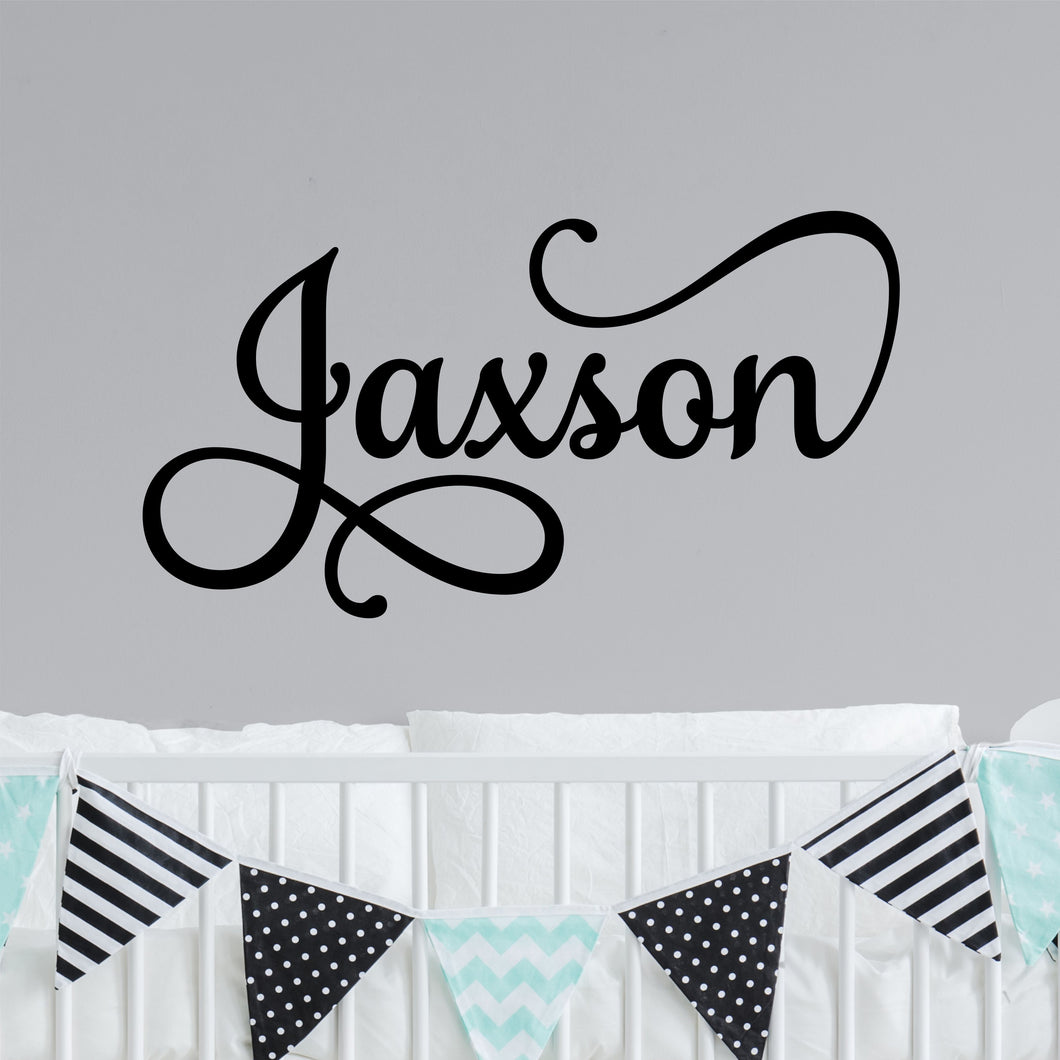 Nursery Wall Decal Name Sticker Name Wall Decal Custom Name Decal
