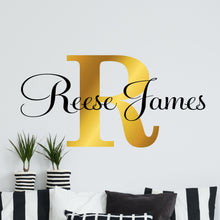 Load image into Gallery viewer, Nursery Wall Decal Name Sticker Name Wall Decal Custom Name Decal