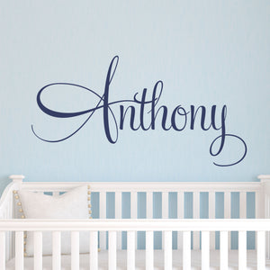 Nursery Wall Decal Name Sticker Name Wall Decal Custom Name Decal