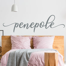 Load image into Gallery viewer, Nursery Wall Decal Name Sticker Name Wall Decal Custom Name Decal