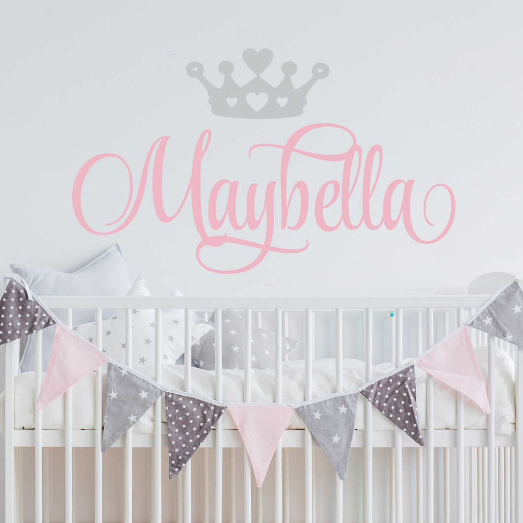 Princess Nursery Wall Decal