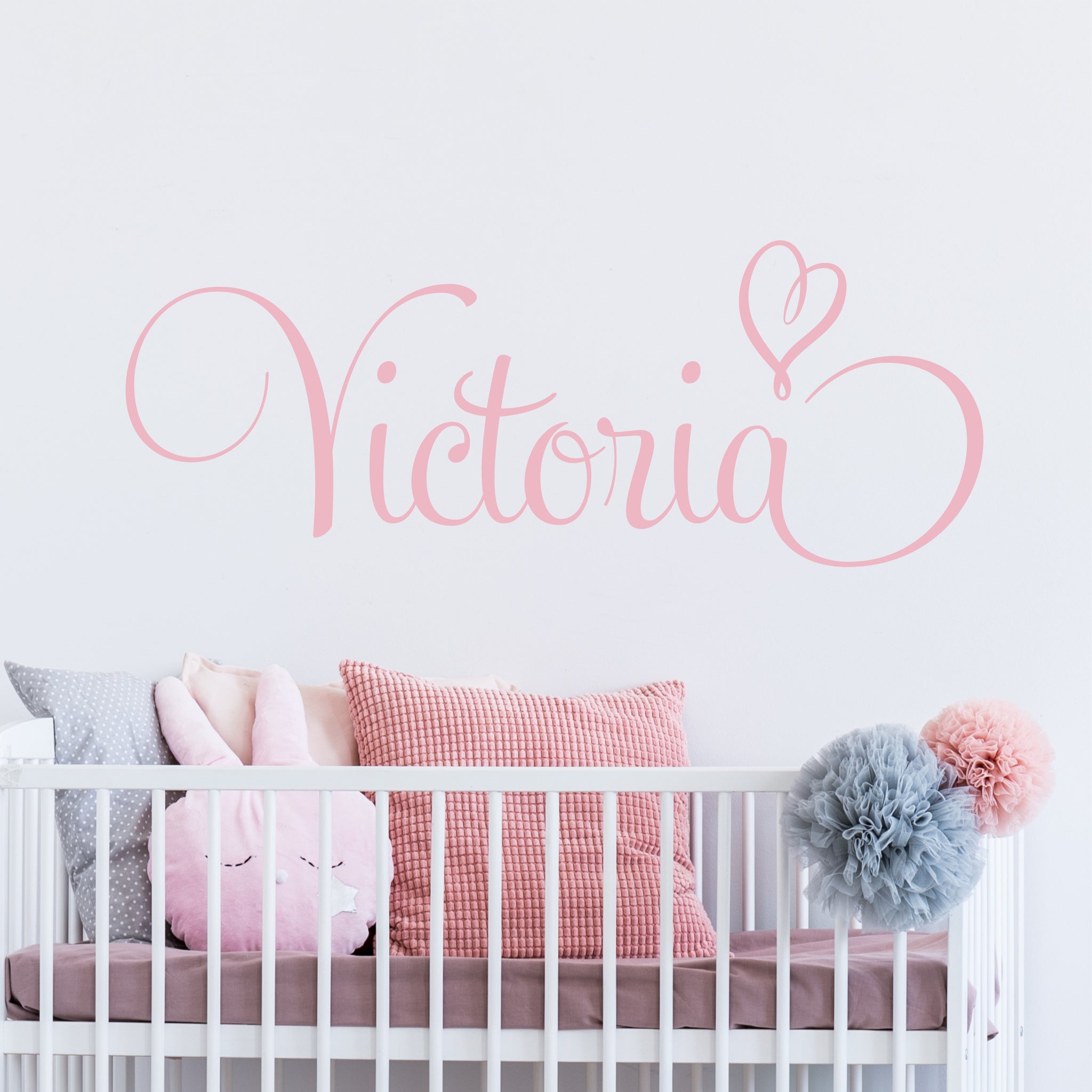Nombre Personalizado Para Pared Custom Name Wall Decals - Personalized  Fancy Font Letters For Kids Room Decor Multiple Colors Wall Stickers, image size:2048x2048