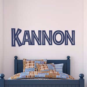 Nursery Wall Decal Name Sticker Name Wall Decal Custom Name Decal