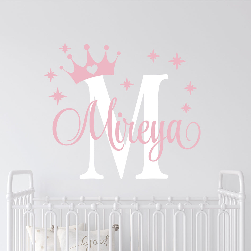 Princess Nursery Wall Decal
