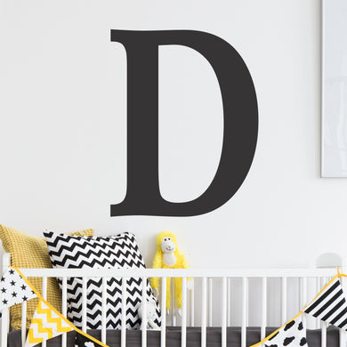 Initial Sticker - Initial Decal - Personalized Wall Decal