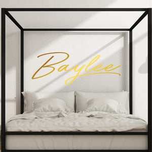 Nursery Wall Decal Name Sticker Name Wall Decal Custom Name Decal
