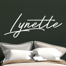 Load image into Gallery viewer, Nursery Wall Decal Name Sticker Name Wall Decal Custom Name Decal