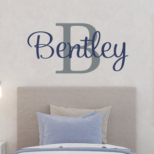 Nursery Wall Decal Name Sticker Name Wall Decal Custom Name Decal