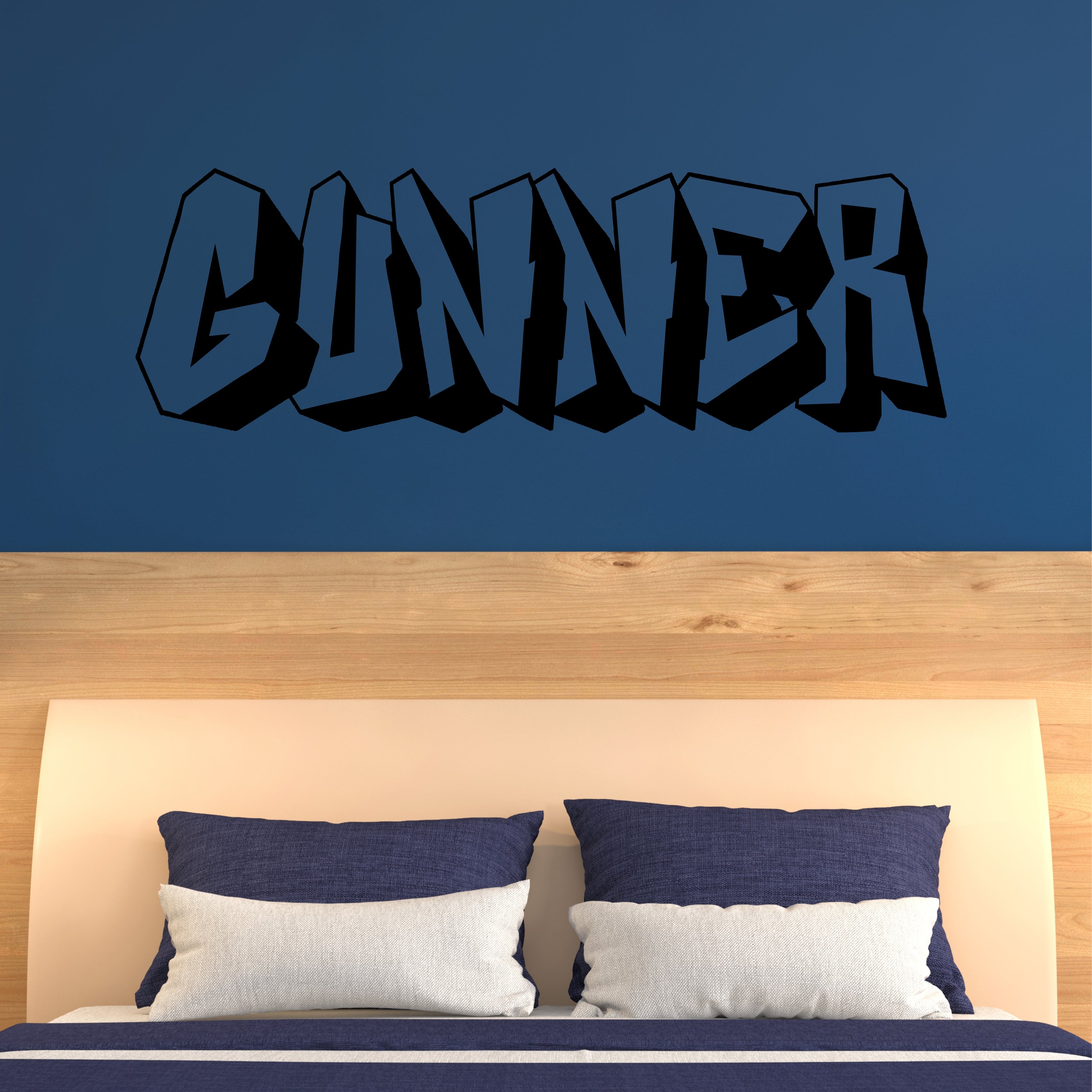 VWAQ Custom Graffiti Name Wall Decal Sticker - Personalized Kids Room Decor, Hip Hop Style, Multiple Sizes & Colors - View #4
