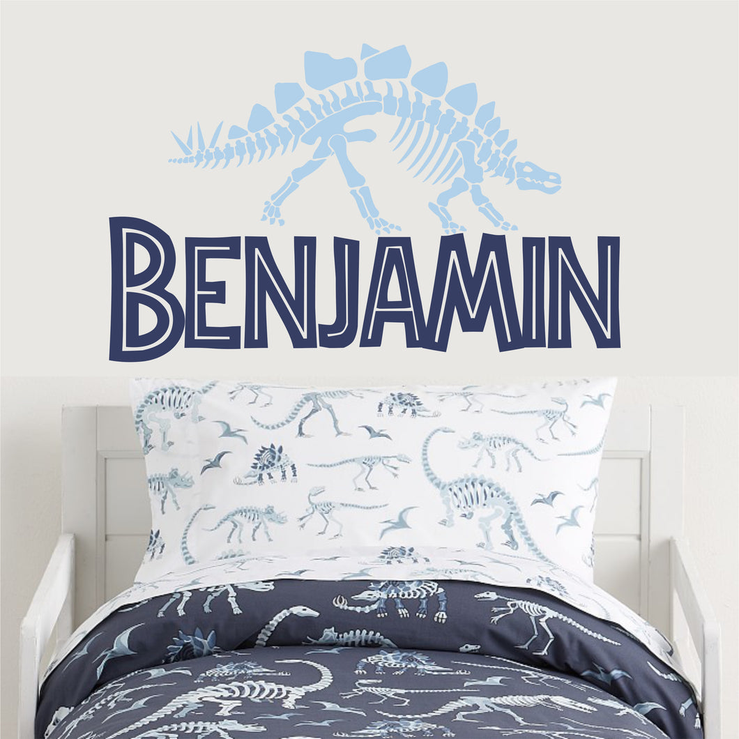 Dinosaur Sticker Dinosaur Wall Decal Name Sticker Name Wall Decal