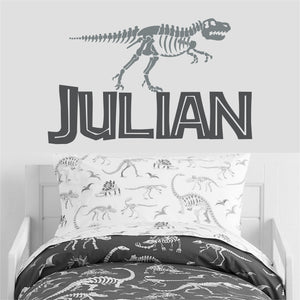 Dinosaur Sticker Dinosaur Wall Decal Name Sticker Name Wall Decal