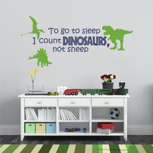 Load image into Gallery viewer, Dinosaurs Not Sheep Wall Decal