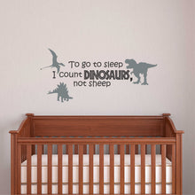 Load image into Gallery viewer, Dinosaurs Not Sheep Wall Decal