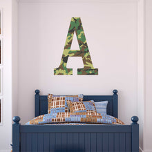 Load image into Gallery viewer, Personalized Name Hunting Camo Wall Decal