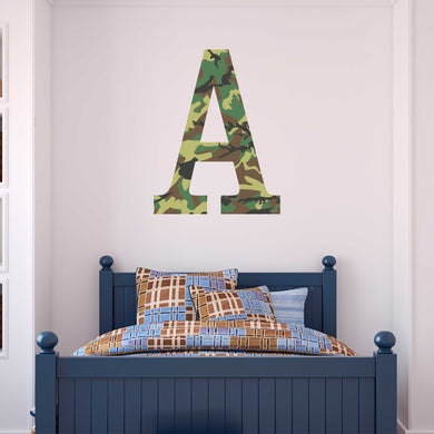 Personalized Name Hunting Camo Wall Decal