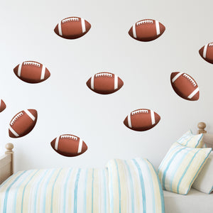 Football Wall Decal - Football Sticker - Nursery Wall Decal