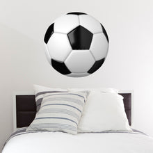 Load image into Gallery viewer, Soccer Wall Decal - Soccer Sticker - Nursery Wall Decal