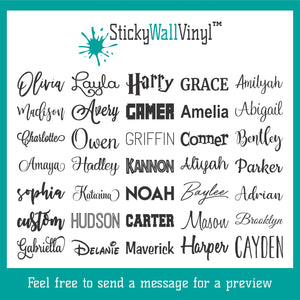 Custom Wood Name Sign | Nursery Name Sign | Personalized Name Sign | Wooden Name | Wood Letters - Painted or Unfinished