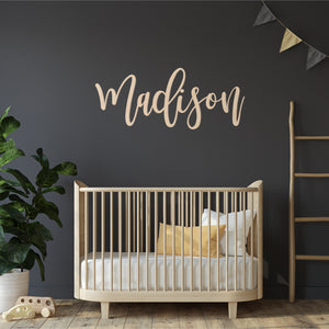 Custom Wood Name Sign | Nursery Name Sign | Personalized Name Sign | Wooden Name | Wood Letters - Painted or Unfinished