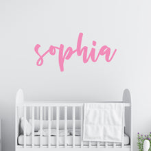 Load image into Gallery viewer, Custom Wood Name Sign | Nursery Name Sign | Personalized Name Sign | Wooden Name | Wood Letters - Painted or Unfinished