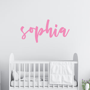 Custom Wood Name Sign | Nursery Name Sign | Personalized Name Sign | Wooden Name | Wood Letters - Painted or Unfinished