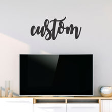 Load image into Gallery viewer, Custom Wood Name Sign | Nursery Name Sign | Personalized Name Sign | Wooden Name | Wood Letters - Painted or Unfinished