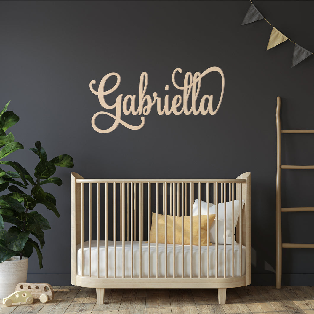 Custom Wood Name Sign | Nursery Name Sign | Personalized Name Sign | Wooden Name | Wood Letters