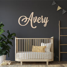 Load image into Gallery viewer, Custom Wood Name Sign | Nursery Name Sign | Personalized Name Sign | Wooden Name | Wood Letters - Painted or Unfinished