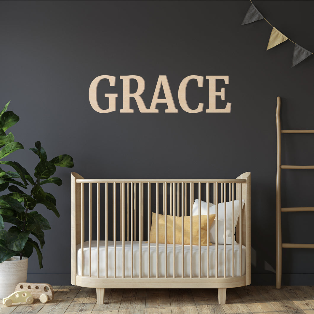 Custom Wood Name Sign | Nursery Name Sign | Personalized Name Sign | Wooden Name | Wood Letters