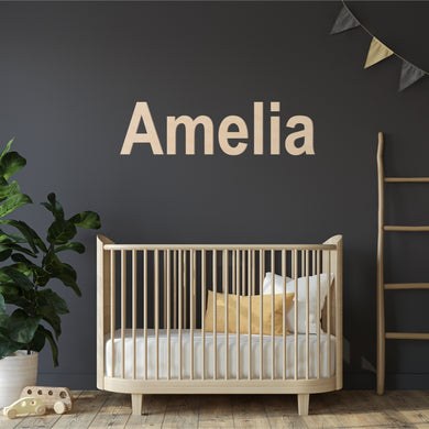 Custom Wood Name Sign | Nursery Name Sign | Personalized Name Sign | Wooden Name | Wood Letters - Painted or Unfinished