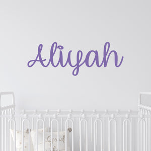 Custom Wood Name Sign | Nursery Name Sign | Personalized Name Sign | Wooden Name | Wood Letters - Painted or Unfinished