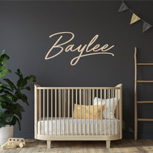 Load image into Gallery viewer, Custom Wood Name Sign | Nursery Name Sign | Personalized Name Sign | Wooden Name | Wood Letters