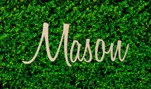 Load image into Gallery viewer, Custom Wood Name Sign | Nursery Name Sign | Personalized Name Sign | Wooden Name | Wood Letters - Painted or Unfinished