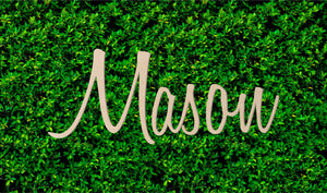 Custom Wood Name Sign | Nursery Name Sign | Personalized Name Sign | Wooden Name | Wood Letters - Painted or Unfinished