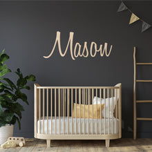 Load image into Gallery viewer, Custom Wood Name Sign | Nursery Name Sign | Personalized Name Sign | Wooden Name | Wood Letters - Painted or Unfinished