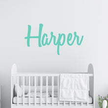 Load image into Gallery viewer, Custom Wood Name Sign | Nursery Name Sign | Personalized Name Sign | Wooden Name | Wood Letters - Painted or Unfinished