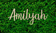 Load image into Gallery viewer, Custom Wood Name Sign | Nursery Name Sign | Personalized Name Sign | Wooden Name | Wood Letters