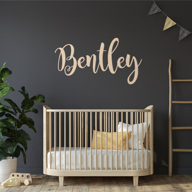 Custom Wood Name Sign | Nursery Name Sign | Personalized Name Sign | Wooden Name | Wood Letters - Painted or Unfinished