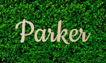 Load image into Gallery viewer, Custom Wood Name Sign | Nursery Name Sign | Personalized Name Sign | Wooden Name | Wood Letters