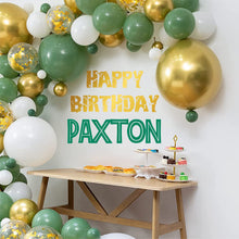 Load image into Gallery viewer, Happy Birthday Decal - Dinosaur Theme Birthday Party - Happy Birthday Sticker for Boys Party Backdrop