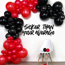 Load image into Gallery viewer, Birthday Decal - Party Backdrop Sicker Than Your Average for Balloon Arch - Birthday Sticker