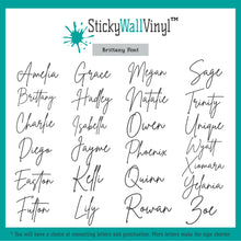 Load image into Gallery viewer, Custom Wood Name Sign | Nursery Name Sign | Personalized Name Sign | Wooden Name | Wood Letters - Painted or Unfinished